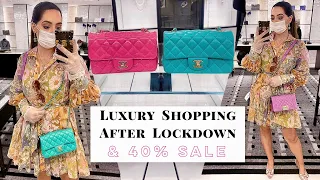 Luxury Shopping In Harrods After Lockdown- Chanel, Louis Vuitton & Summer Sale Update