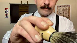 ASMR-Vintage Barbershop (Role Play)
