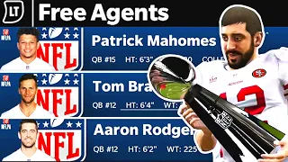 What If EVERY Quarterback Was Released into Free Agency? Madden 22