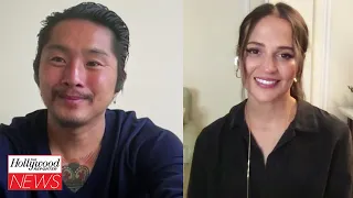 Blue Bayou's Justin Chon & Alicia Vikander Talk About the Emotional Film  | THR Interview