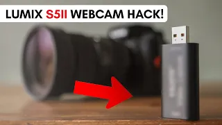 Transform Your Lumix S5II into a Pro Webcam - Unbelievable Hack!