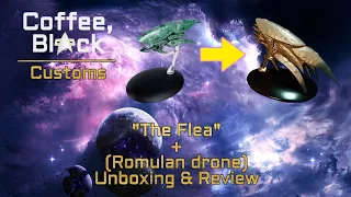 Custom "The Flea" ship | Eaglemoss Roman Drone Review & Unboxing