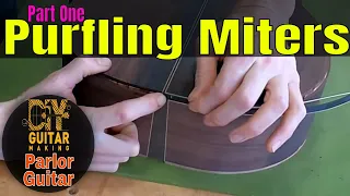 Masterclass on Perfect Purfling Miters | Part One