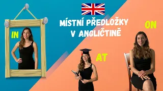 Předložky místa v angličtině IN, ON, AT