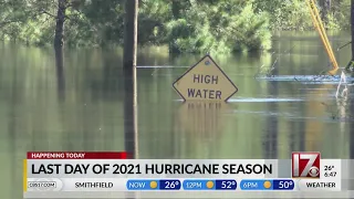 2021 Hurricane Season ends Tuesday