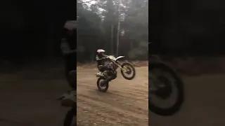 Husky 350f Wheelie king!