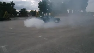 BMW E34 540i drift palenie gumy m60b40 V8