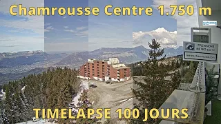 Chamrousse ⏩ Timelapse 100 days