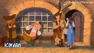 The Beauty and the Beast - "Thank you" (One Line Multilanguage) Thanks for 300+ subs!