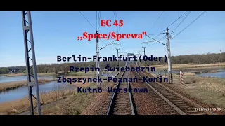 Berlin Gesundbrunnen-Warszawa Wschodnia I EC 45 ,,Spree/Sprewa" I 5 370 007 1251 I 18.04.2022