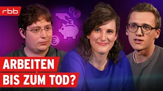 Rente: Werden wir arm sterben? | Polit-Talk | Politik & wir | Twitch