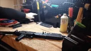 Part 1: WASR 10/63 AK-47 AKM Build Complete Disassembly by Burris Arms