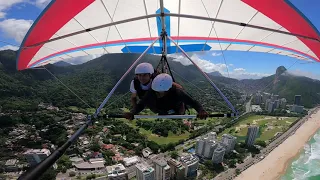 Мой полет на дельтаплане над Рио-де-Жанейро: беги быстро, не смотри вниз - только вперед!