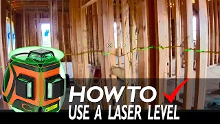 How to Use a Laser Level for Beginners - Step by Step Dovoh