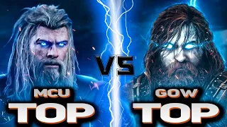 Тор (MCU) vs Тор (GoW) | Global Battle