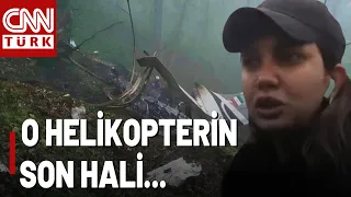 Reisi'nin Öldüğü Helikopter Enkazından Canlı Yayın! Bu Görüntüler İlk Kez CNN TÜRK'te!