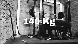 140 kg di panca piana (massimale) #benchpress