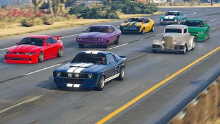 The Best Muscle Car Meet I've Ever Hosted | GTA 5