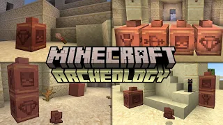 Minecraft 1.20 ARCHEOLOGIA! - NOWY PODEJRZANY PIACH! NOWE PĘDZLE, CERAMIKA i DZBANKI!