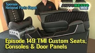 TMI NEW Bucket Seats for Classic Car, Console, Door Panels, Mustang, Camaro Episode 149 Autorestomod