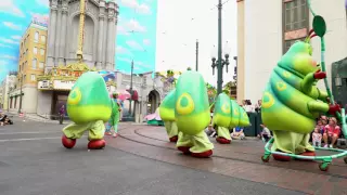 4K Pixar Play Parade Disney California Adventure