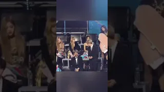 BTS and Black pink being awkward and cute coincidence moments