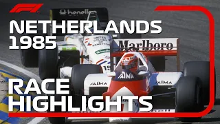 1985 Netherlands Grand Prix: Race Highlights | DHL F1 Classics