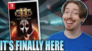 Star Wars: Knights Of The Old Republic 2 Is NOT What I Expected... - Switch Review