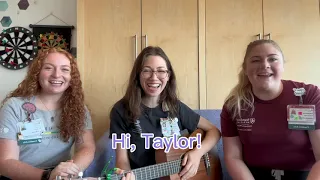 A message to Taylor Swift from Music Therapists at Stanford Children's Hospital