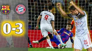 Barcelona vs Bayern Munich 0-3 - Highlights & All Goals - 2021 HD