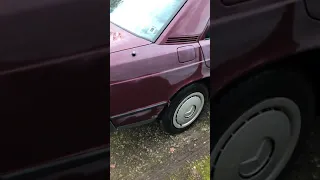 Mercedes 190e 1988 restoration process