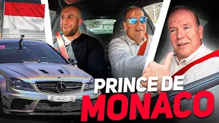 LE PRINCE DE MONACO CONDUIT MA C63 BLACK SÉRIES SUR LE CIRCUIT DE F1😱! ON OUVRE LE GP DE MONACO !