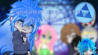 Fandoms react to eachother (Twistedwonderland idia)