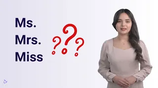 Ms. Mrs. Miss: What is the difference? | Business English Essentials #learnenglish