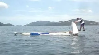 Sailing Dry Capsize and Recovery