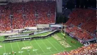 VT Hokies entering Lane Stadium to Metallica Enter Sandman