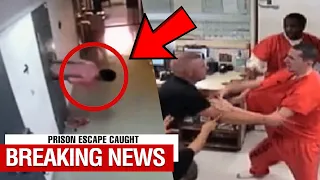 10 Most Shocking Prison Escapes Caught On Camera! (MUST WATCH)