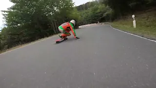 Kurvenstar longboard raw run 2023