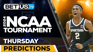 College Basketball Picks Today (March 21st) | 2024 NCAA Tournament First Round Picks and Predictions