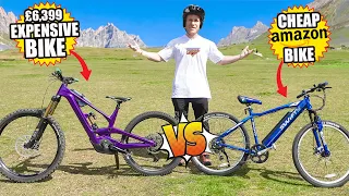 CHEAP AMAZON ELECTRIC BIKE VS EXPENSIVE TOP OF THE RANGE E-MTB!