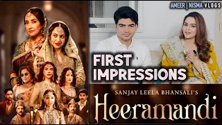 Heeramandi Netflix | First Impressions from Pakistan | Reaction Video | Ameer Nisma Vlogs