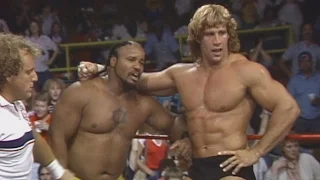 WWE Network: Kerry Von Erich & King Parsons vs. Mark Lewin & Jack Victory: WCCW, Sept. 29, 1985