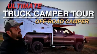 I Transformed a 20 Year Old Truck Camper into a 4x4 Mobile Tiny Cabin.