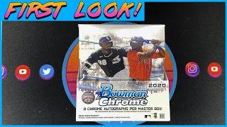 👀 FIRST LOOK - 2020 Bowman Chrome Hobby Box 🧐