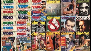 80s Video Magazin / Cinema - VHS Ads - Werbeanzeigen - german / deutsch