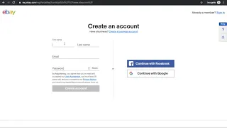 Регистрация аккаунта продавца на eBay. Как создать аккаунт на eBay.