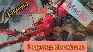 КАК ЗАМЕНИТЬ МАСЛО И САЛЬНИК В РЕДУКТОРЕ МОТОБЛОКА! ЧАСТЬ 2