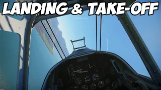 Aircraft Take-off & Landing In Simulator