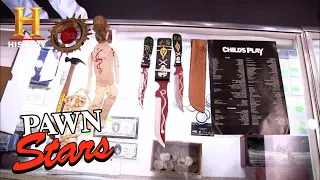 Pawn Stars: Chum's HORROR MASTERPIECE Features Rare Chucky Props (Season 7) | History