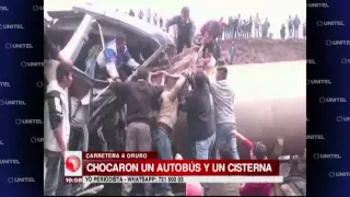 Accidente en la carretera a Cochabamba – Oruro deja cuatro muertos